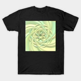 Pastel Spiral Mandala T-Shirt